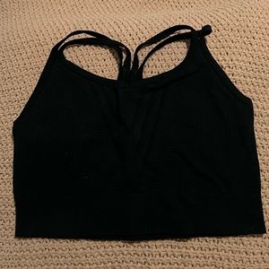 Black Sports Bra